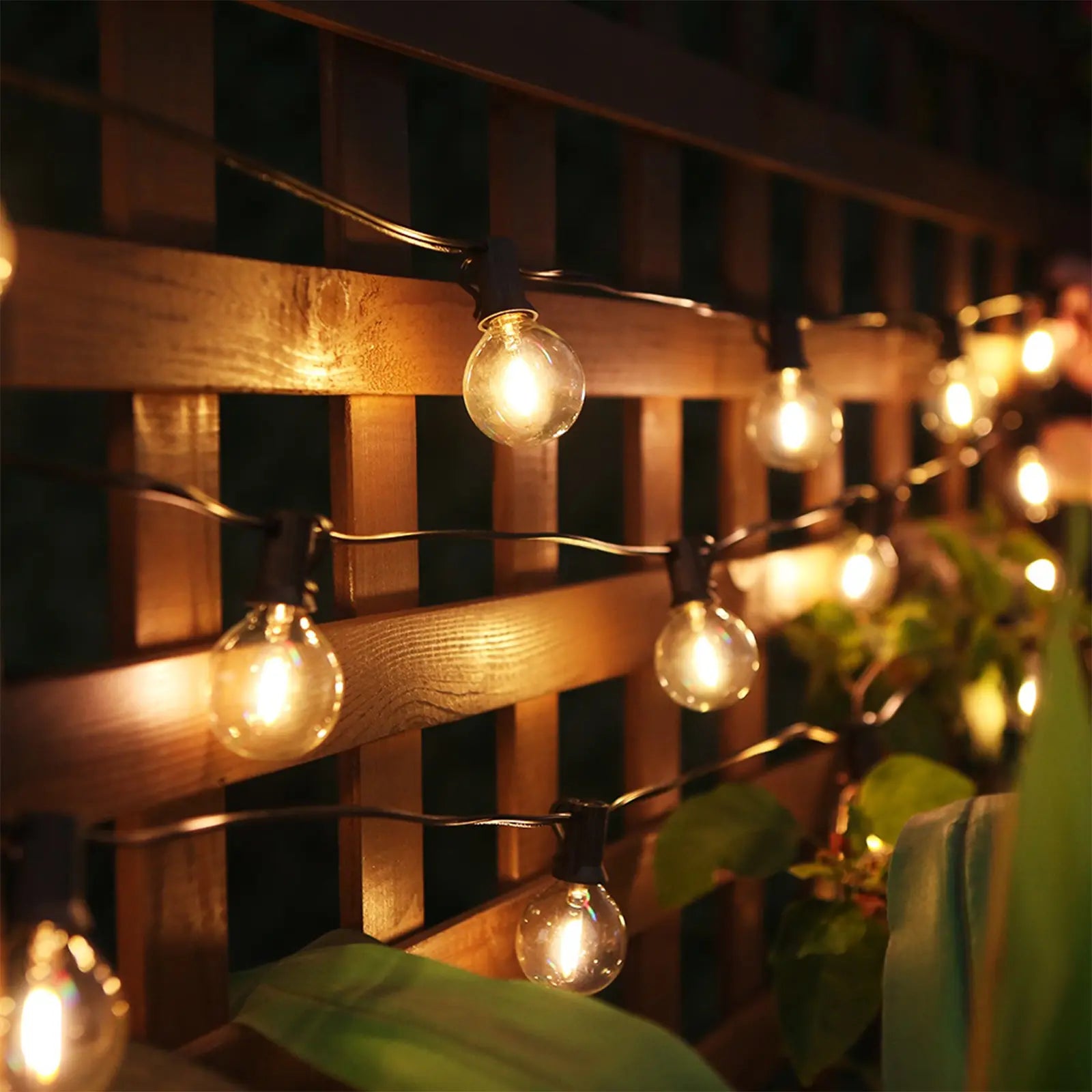 MATULSA 104/52Ft Solar String Lights Outdoor, Waterproof String Lights with Remote, LED Solar Lights String with Shatterproof Bulbs, Good for Mood Setting, Dimmable Patio Lights for Cafe Bistro Party